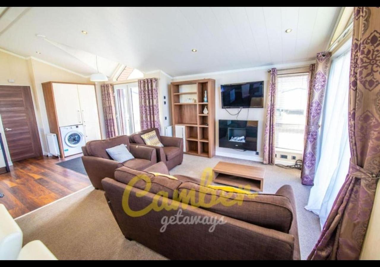 Mp768 - Camber Sands Holiday Park - Huge Lodge - Small Dog Friendly - Sleeps 8 外观 照片