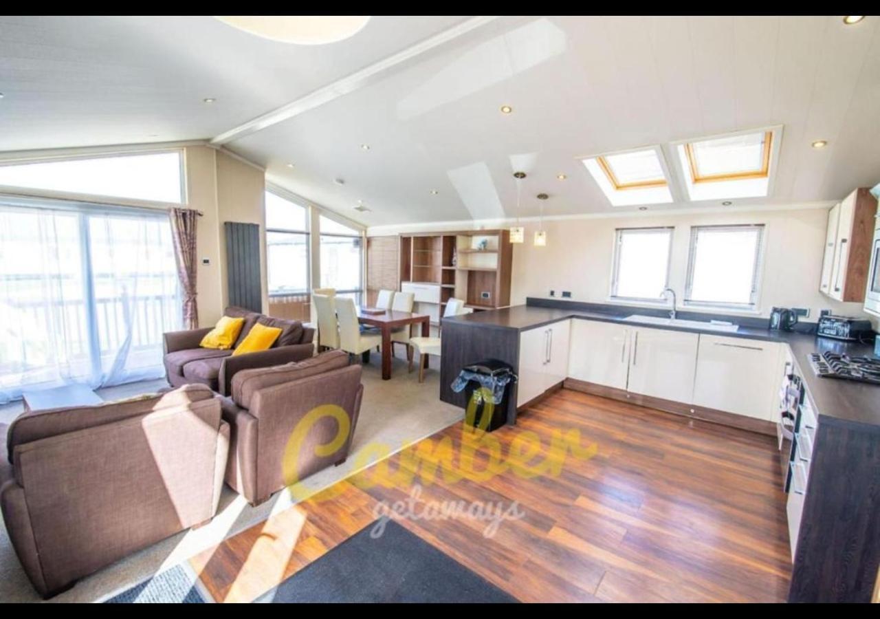 Mp768 - Camber Sands Holiday Park - Huge Lodge - Small Dog Friendly - Sleeps 8 外观 照片